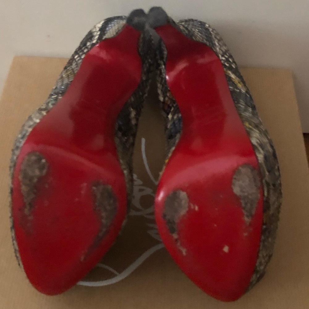 Christian Louboutin Highness 150 Python Butterfly - image 4